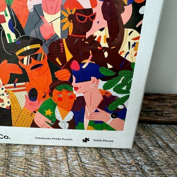 BetterCo Celebrate Pride Jigsaw Puzzle 1000 Piece Mara Drozdova‎ NEW - Picture 3 of 7